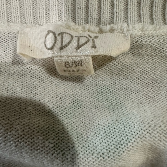 ODDY Leopard print crew neck sweater! - Picture 3 of 4
